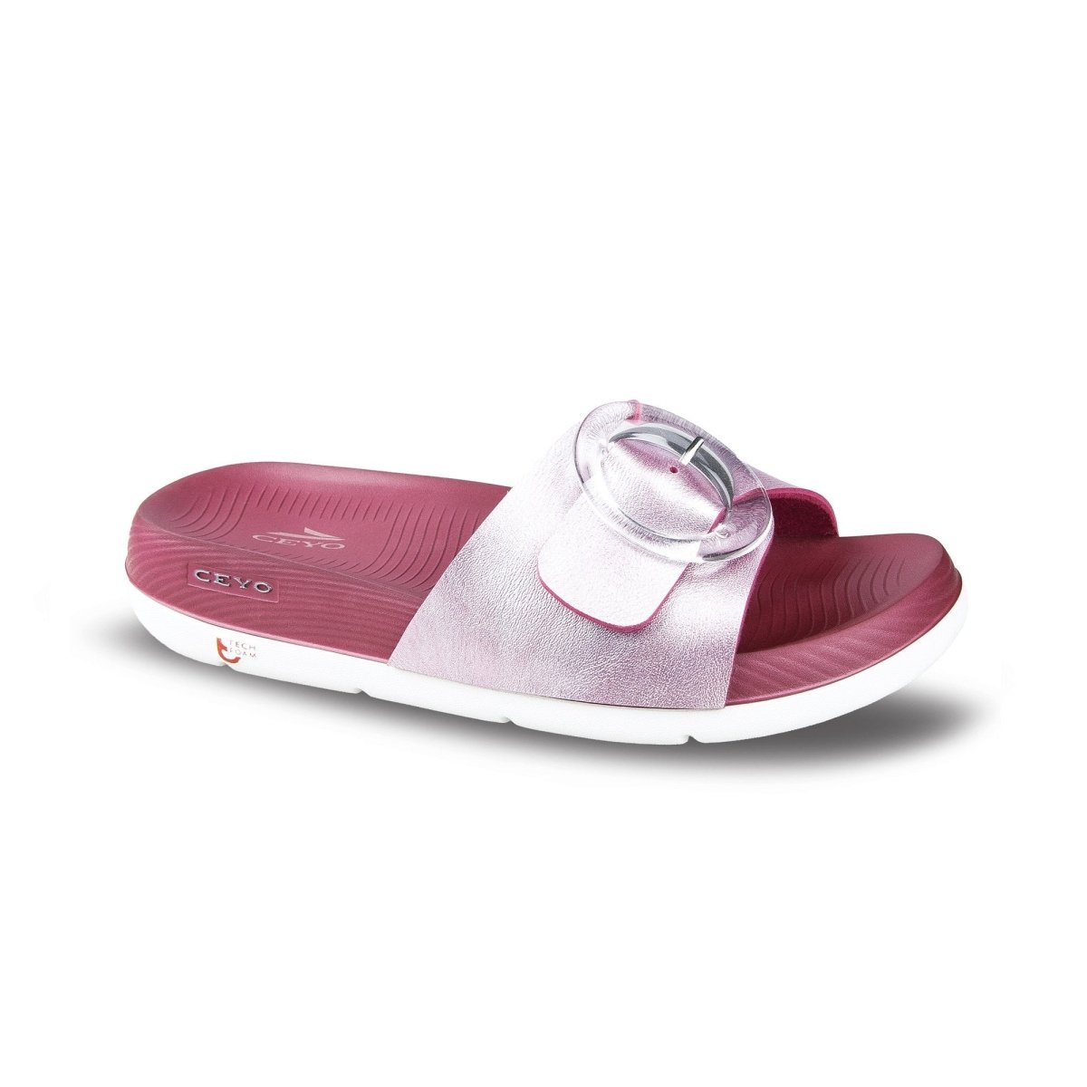 Ceyo Kadın Terlik 3400 NW - 1 (35 - 41) anatomik tabanlı ortopedik rahat günlük Terlik - CEYO KIBRIS