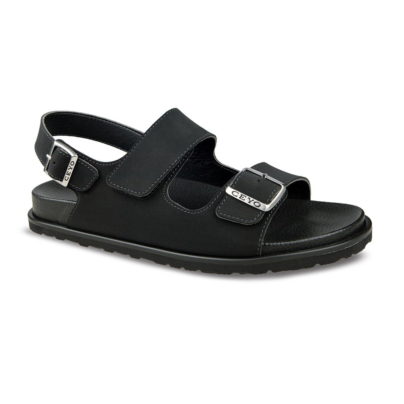 Ceyo Erkek Sandalet 9989 - 2 (40 - 45) anatomik tabanlı ortopedik rahat günlük Sandalet - CEYO KIBRIS