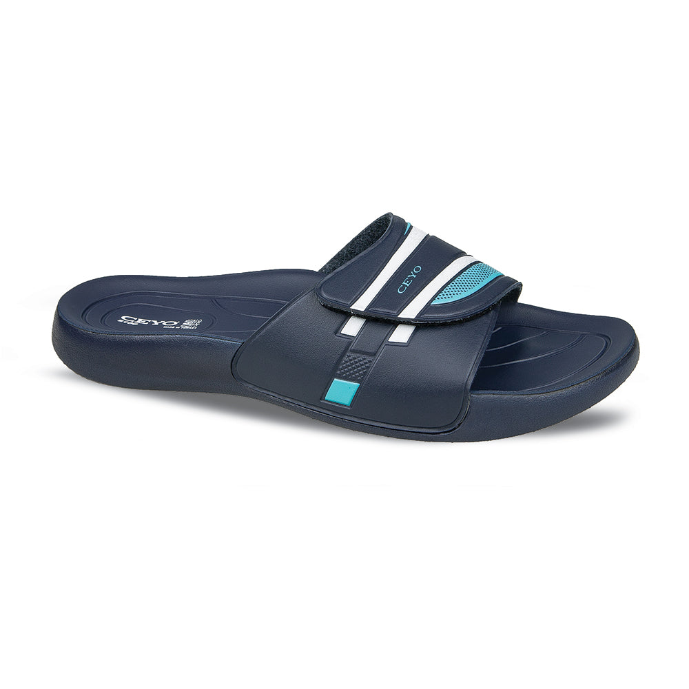 Ceyo Erkek Terlik 9100 - 19 (40 - 45) anatomik tabanlı ortopedik rahat günlük Terlik - CEYO KIBRIS