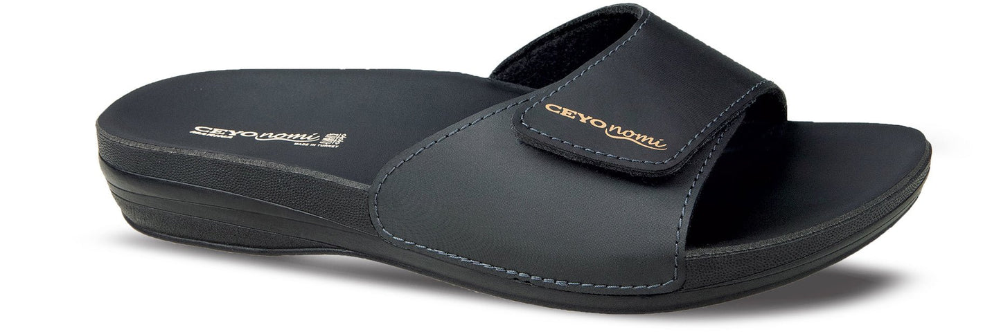 Ceyo Kadın Terlik MARINA - 12 (35 - 41) anatomik tabanlı ortopedik rahat günlük Terlik - CEYO KIBRIS