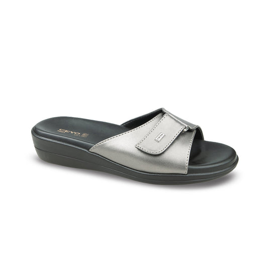 Ceyo Kadın Terlik 9863 - 2 (35 - 42) anatomik tabanlı ortopedik rahat günlük Terlik - CEYO KIBRIS