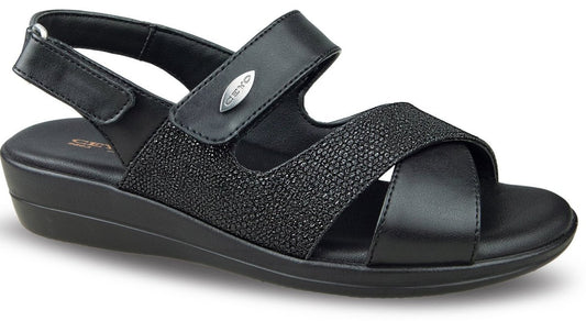 Ceyo Kadın Sandalet 9863 - 42 (35 - 42) anatomik tabanlı ortopedik rahat günlük Sandalet - CEYO KIBRIS