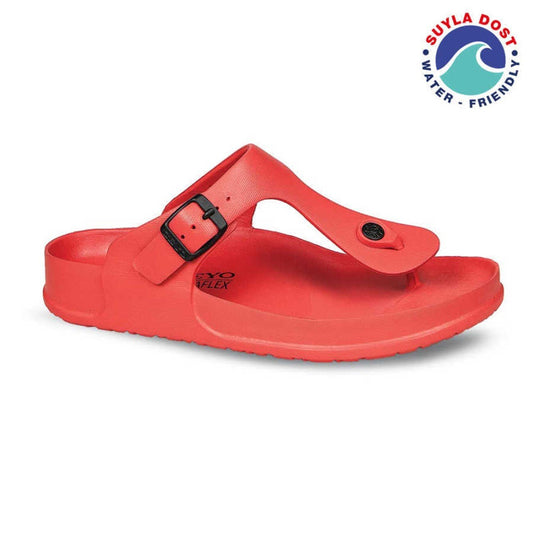 Ceyo Kadın Terlik AQUAFLEX - Z (35 - 41) anatomik tabanlı ortopedik rahat günlük Terlik - CEYO KIBRIS